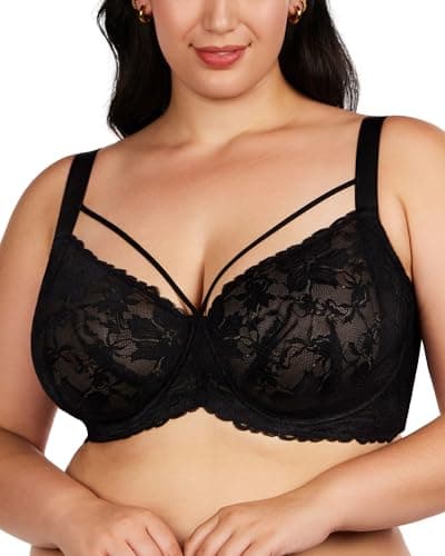 HSIA Minimizer Bra for Women, Full Coverage, Large Breasts