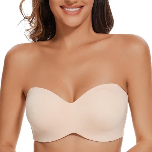 Sheroine Plus Size Seamless Push Up Bra for Large Breasts
