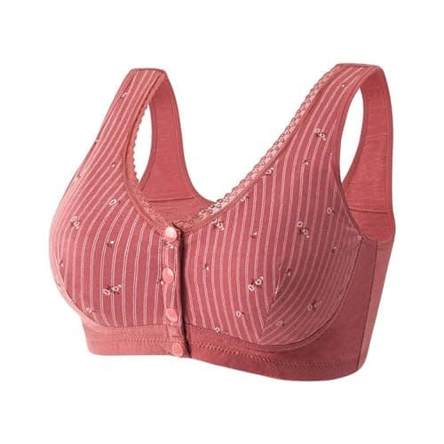 Full Coverage Breathable Daisy Bras for Older Women