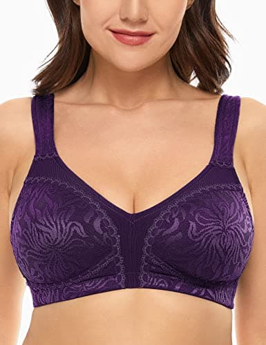 Wingslove Plus Size Comfort Minimizer Wire-Free Bra