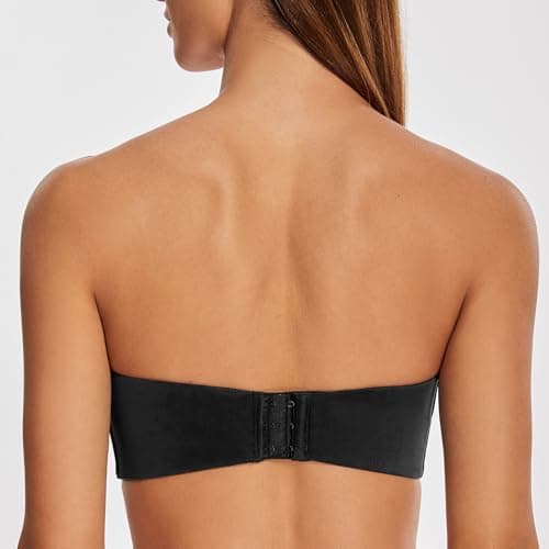 MELENECA Women's Underwire Strapless Bra for Large Bust Minimizer