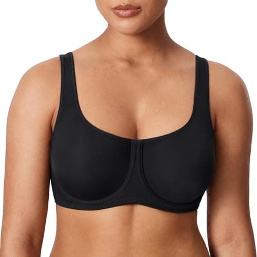DELIMIRA Women's Confishape Plus Size Supportive Underwire Bras