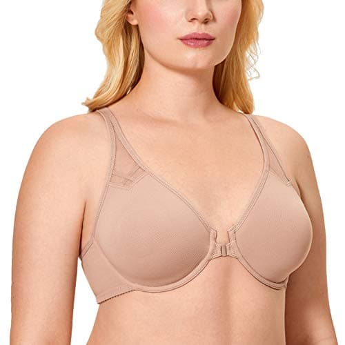DELIMIRA Plus Size Seamless Comfort Underwire Bra