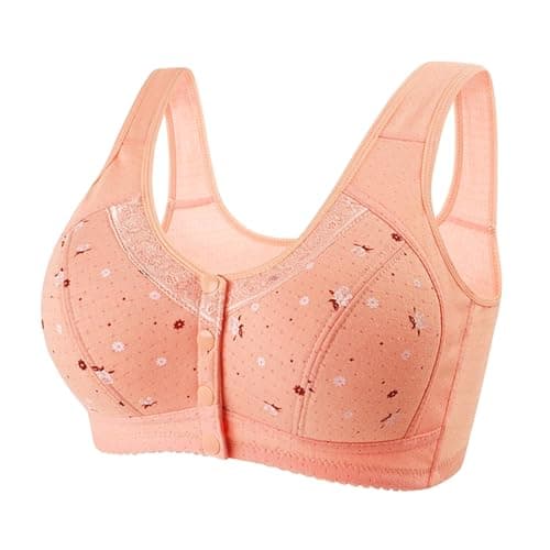 Breathable, Comfortable Daisy Bras for Older Women with Front Closure
