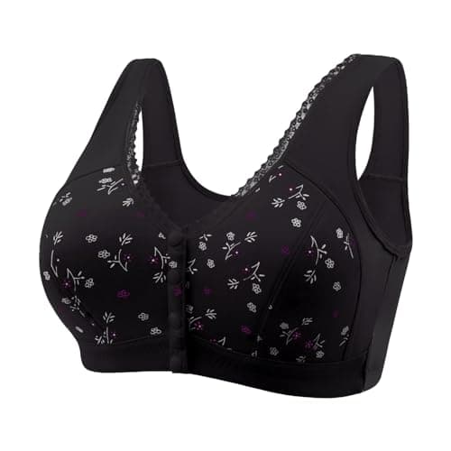 Full Coverage Breathable Daisy Bras for Older Women