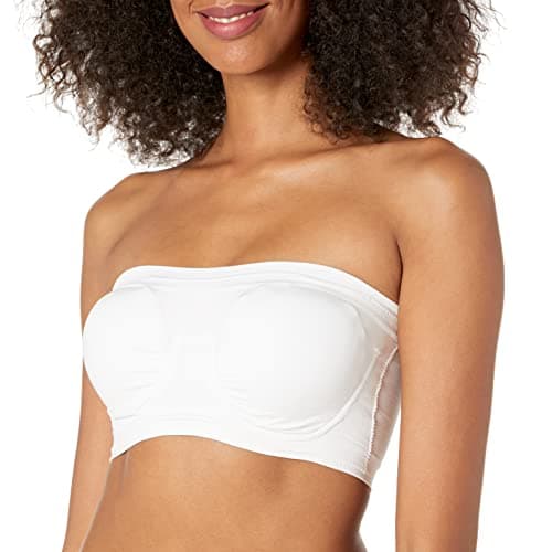Rhonda Shear Women's Removable Pads Bandeau Bra