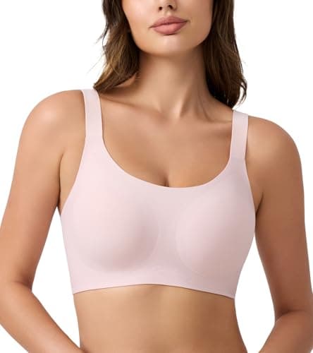HACI Seamless Wireless Everyday Bralette for Women with Support