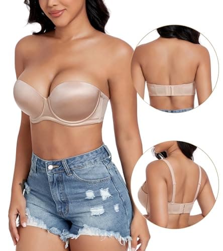 DotVol Women's Multiway Convertible Push-Up Bra
