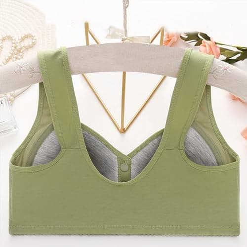 GOHRSHA Ellymuse Daisy Bras for Older Women Wireless Push Up Comfortable Sleep Bras