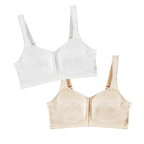 PLAYTEX Women's 18 Hour Extra Back Support Wireless Bra - Single or 2 Pack