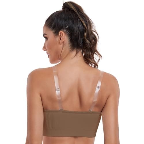 OBICUM Non-Slip Silicone Strapless Bra for Women