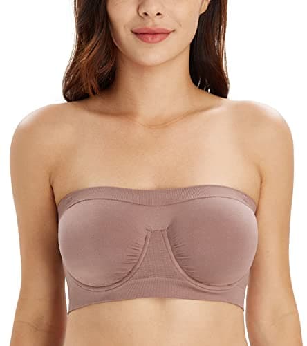 DotVol Women's Underwire Bralette Tube Top Multiway Bralette