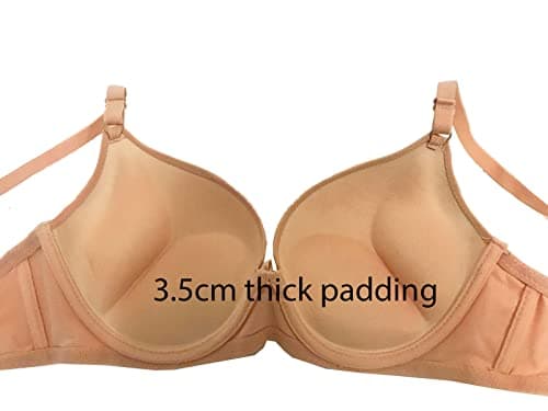6pcs Iheyi ADD 2-Cuppushup Bra, Extreme Thick Padding, 32B-40C