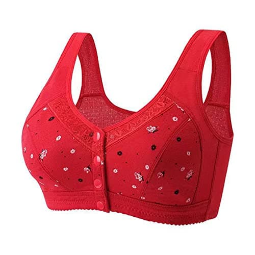 Comfortable Breathable Daisy Bra for Older Women Plus Size No Underwire