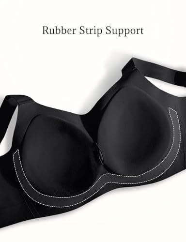 Plusfree Full Coverage Padded Minimizer Bra No Underwire Smooth Back Fat