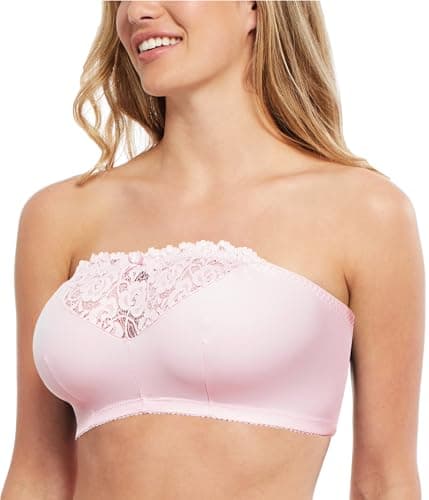 Carole Martin Wireless Strapless Bra for Women, Sizes Small to Plus