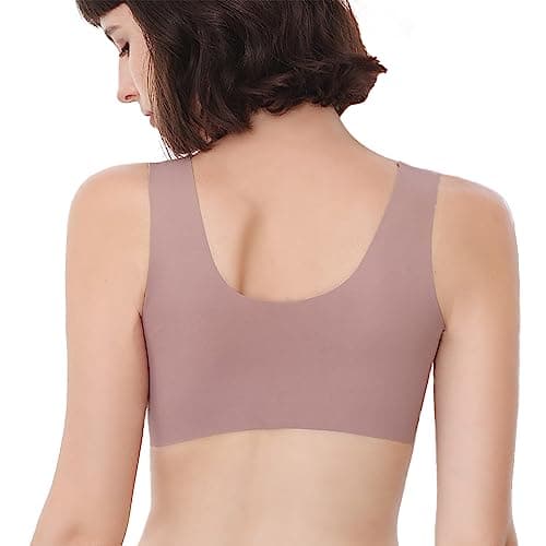 FallSweet Seamless Wirefree Push-Up Bra for Women Close-Front Comfort Bra