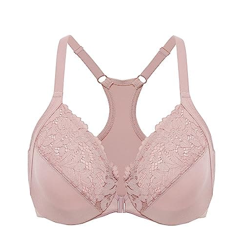 Delimira Women's Plus Size Full Coverage Underwire Support Bra