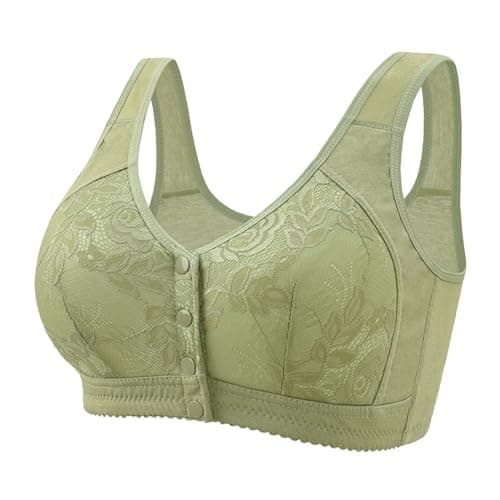 Breathable, Comfortable Daisy Bras for Older Women with Front Closure