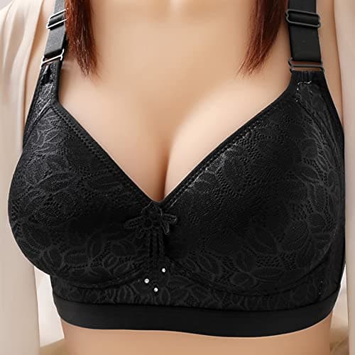 Hnodov Push Up Bras for Women - Glossy, Comfortable, Breathable Bra Underwear