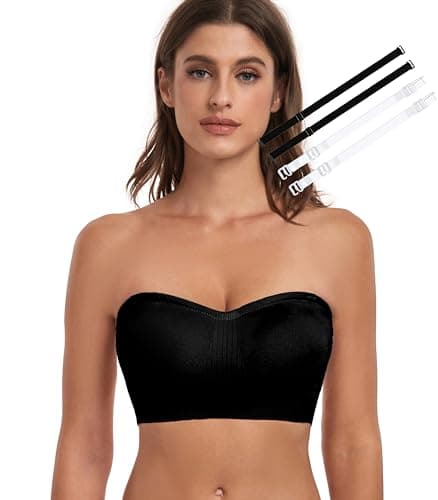 YHGV Convertible Comfort Strapless Bra with Non-Slip Silicone