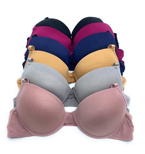 6pcs Iheyi ADD 2-Cuppushup Bra, Extreme Thick Padding, 32B-40C