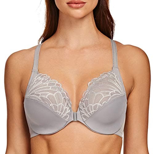 Racerback Front Closure Bra for Plus Size Women