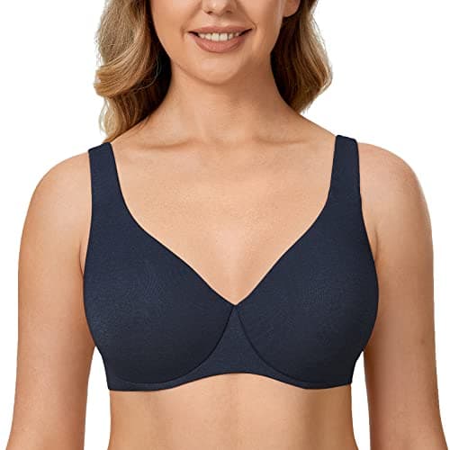 Delimira Women's Plus Size Minimizer Underwire Bras