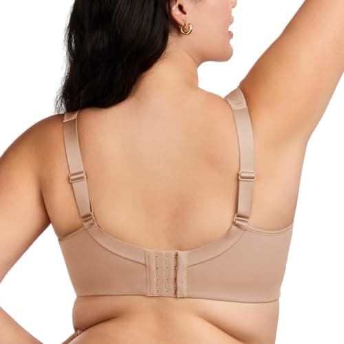 HSIA Minimizer Bra for Big Bust Women Taupe Beige