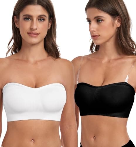 YHGV Convertible Comfort Strapless Bra with Non-Slip Silicone