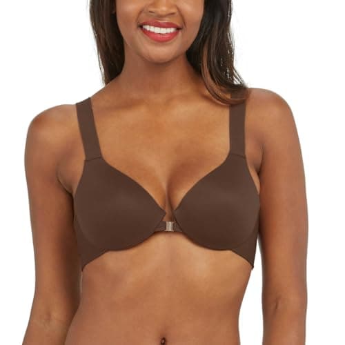 SPANX Full Coverage T-Shirt Bra - Lightly Lined, Hosiery Back