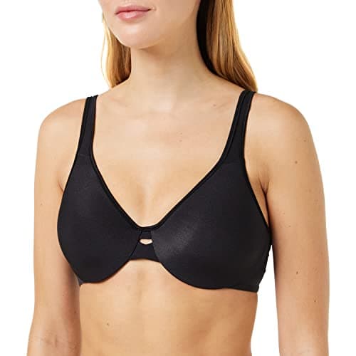Lilyette Women's Comfortable Plunge Keyhole Bra