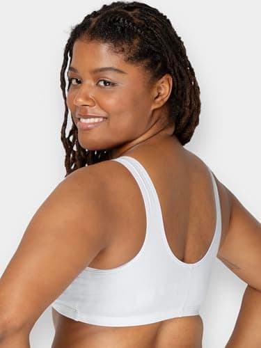 Fruit of the Loom Women's Cotton Front Closure Bra