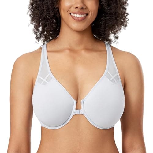 DELIMIRA Plus Size Seamless Comfort Underwire Bra