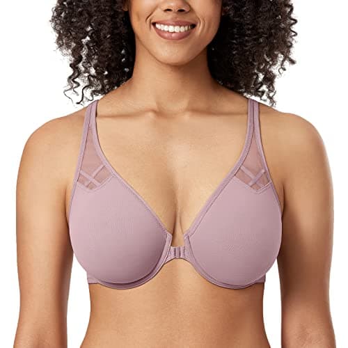 DELIMIRA Plus Size Seamless Comfort Underwire Bra