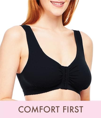 Carole Martin Full-Freedom Wireless Cotton Bra for Women