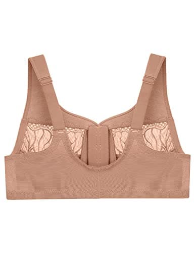 Glamorise Plus Size Wirefree MagicLift Natural Shape Bra #1210