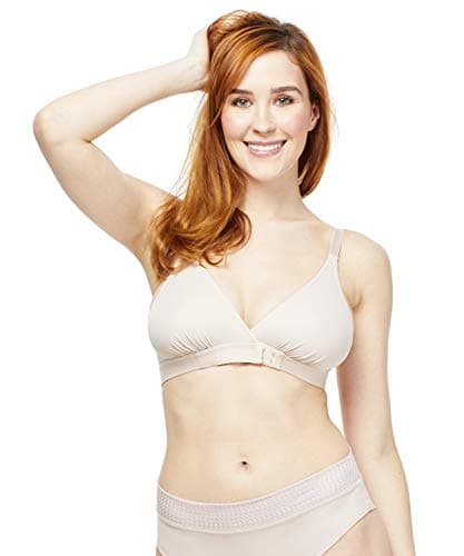 Carole Martin Women's Front Closure Crossover Bra, Enhanced Comfort, Adjustable Hook and Eye