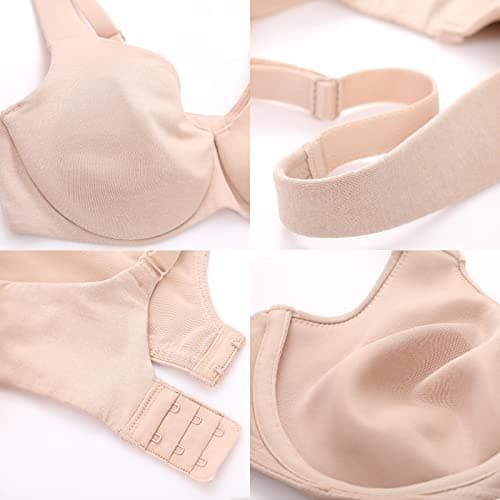 Delimira Women's Plus Size Minimizer Underwire Bras