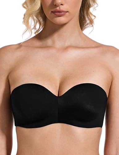 Wingslove Women's Strapless Minimizer Bra with Underwire Support