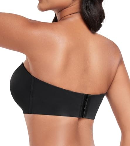 Lemorosy Minimizer Strapless Underwire Bra for Large Bust Support