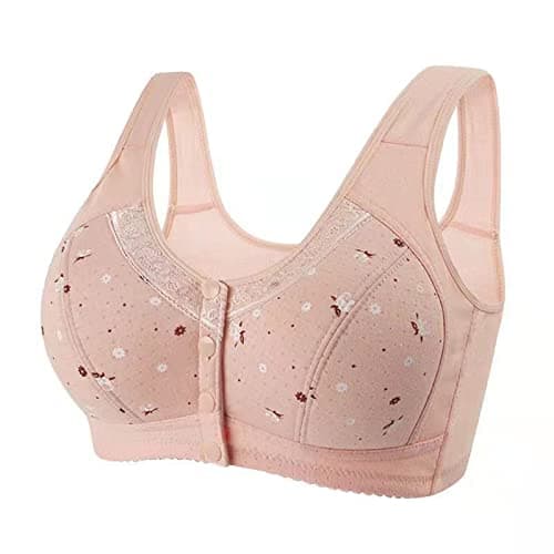Comfortable Breathable Daisy Bra for Older Women Plus Size No Underwire