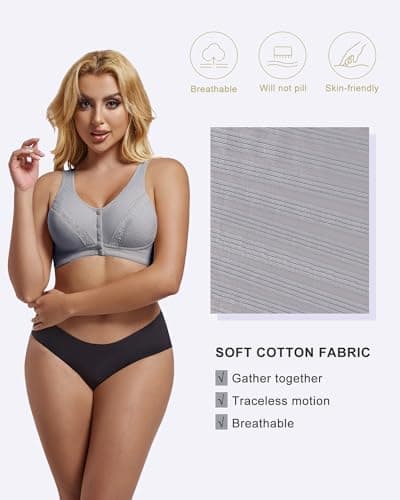 Front Closure Bras for Older Women