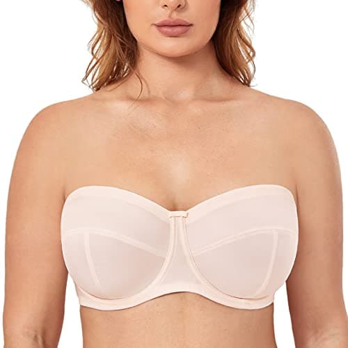 Delimira Plus Size Convertible Underwire Bra