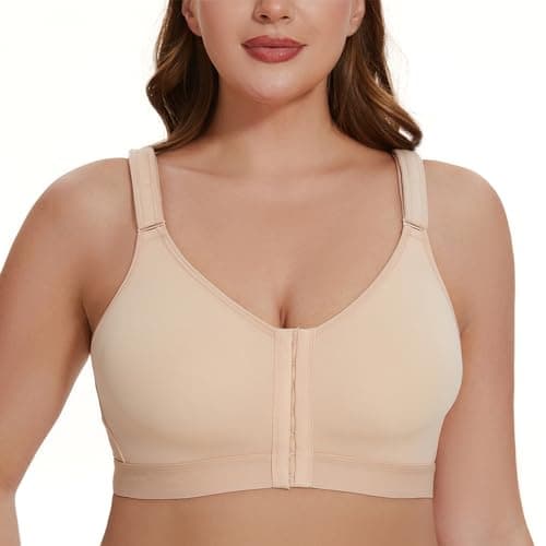 Women's Wirefree Post Surgery Plus Size Bra