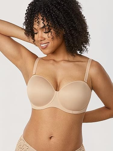 AISILIN Women's Plus Size Underwire Bra for Big Bust Full Coverage