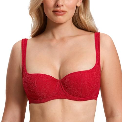 Women's Lace Balconette Bra - Plus Size
