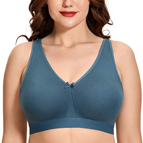 AISILIN Women's Wireless Plus Size Sleep Bra