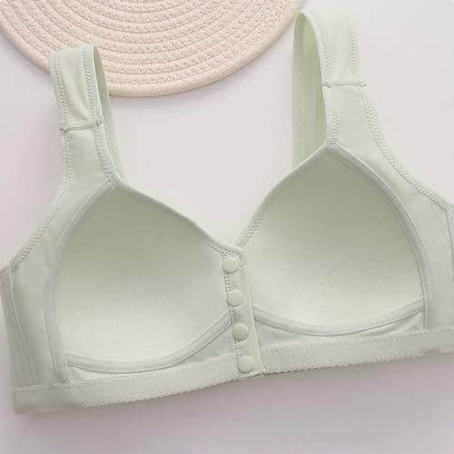 Uorcsa Comfortable Daisy Bra for Seniors, Light and Breathable Sleep Bra