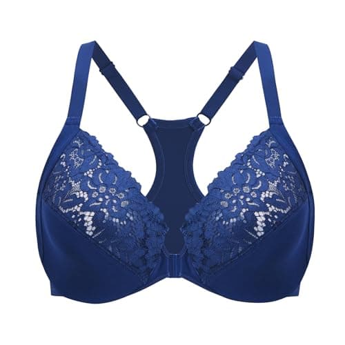 Delimira Women's Plus Size Full Coverage Underwire Support Bra